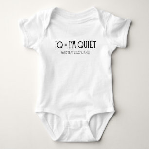 Grappige Schattige Wiskunde Baby Spreuk Romper