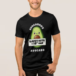 Grappige Schattigee avogadro's avocado constante Tri-Blend Shirt