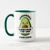 Grappige Schattigee avogadro's avocado Mok (Links)