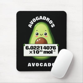 Grappige Schattigee avogadro's avocado Muismat