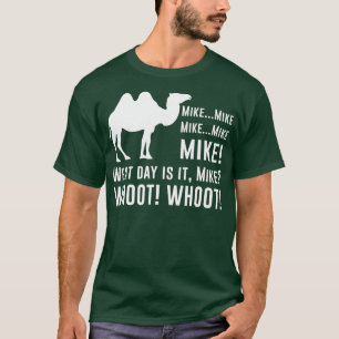 Grappige Schattigee Camel citaten over hump day gr T-shirt