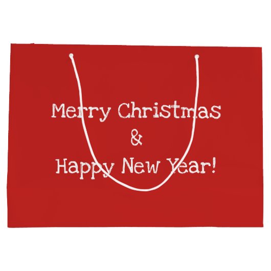 Grappige Schattigee Cartoon Santa Claus Frog Chris Groot Cadeauzakje (Achterkant)