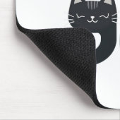 Grappige Schattigee Cat Comma La Funny Kamala Harr Muismat (Hoek)