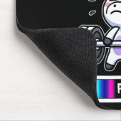 Grappige Schattigee Eenhoorn Workout Gym Fitness W Muismat (Hoek)