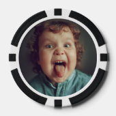 Grappige Schattigee foto Poker Chips (Voorkant)