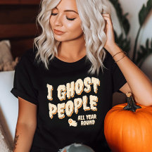 Grappige Schattigee Ghost People Halloween Sinaasa