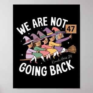 Grappige Schattigee heksen, we gaan niet terug Poster