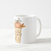 Grappige Schattigee Herfst Herfst Schattigee Pompo Koffiemok (Voorkant rechts)