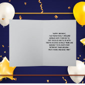 Grappige Schattigee Hond Eenvoudige Verjaardag Gro Kaart