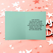 Grappige Schattigee Hond Eenvoudige Verjaardag Gro Kaart