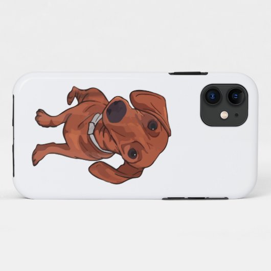 Grappige Schattigee hond, Hondenliefhebber, honden Case-Mate iPhone Case (Achterkant (horizontaal))