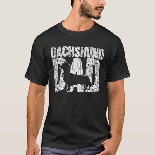 Grappige Schattigee Hondenouders Geschenken Teckel T-shirt (Voorkant)