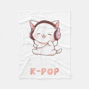 Grappige Schattigee kattenliefhebber kan je niet h Fleece Deken