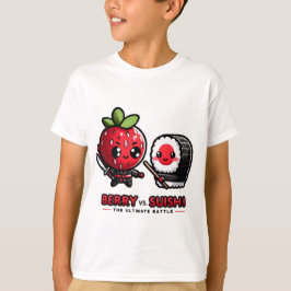 Grappige Schattigee Kawaii Ninja T-shirt