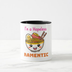 Grappige Schattigee Kawaii Ramen Japanese Noodles  Mok