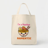 Grappige Schattigee Kawaii Ramen Japanese Noodles  Tote Bag (Voorkant)