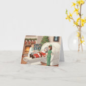 Grappige / Schattigee kerst Kaart voor MRI / CT Te (Gele Bloem)