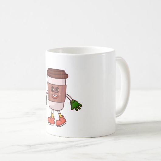 Grappige Schattigee koffie Koffiemok (Voorkant rechts)