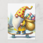 Grappige Schattigee paaseieren met paaseieren Briefkaart (Voorkant)