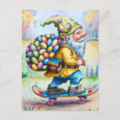 Grappige Schattigee paashaas Briefkaart (Voorkant)