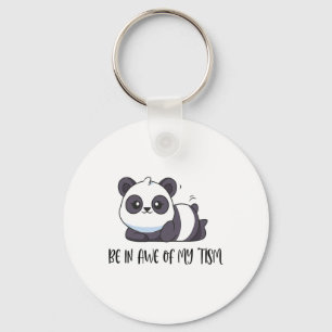 Grappige Schattigee panda's zijn ontzag voor mijn Sleutelhanger