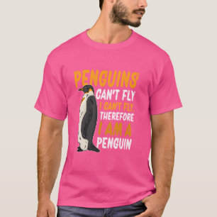 Grappige & Schattigee Penguin Graphic & Penguin Lo T-shirt