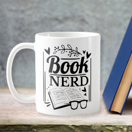 Grappige Schattigee Quote Book Nerd Koffiemok