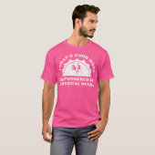 Grappige Schattigee retro operamuziek T-shirt (Voorkant volledig)