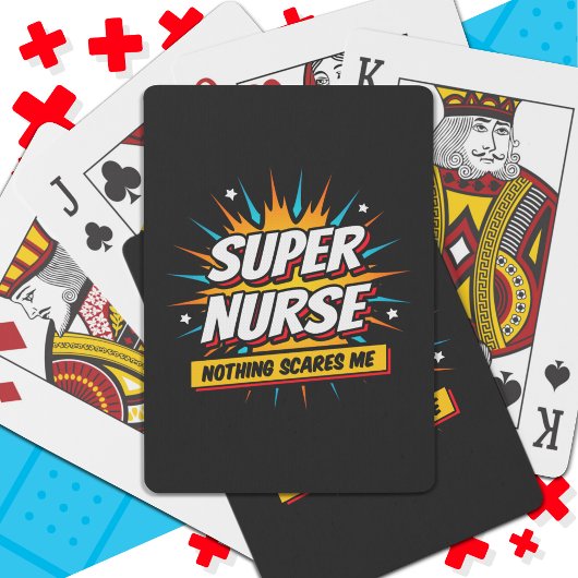 Grappige Schattigee Sarcastische Superhero Verplee Pokerkaarten