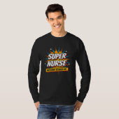 Grappige Schattigee Sarcastische Superhero Verplee T-shirt (Voorkant volledig)