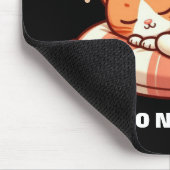 Grappige Schattigee Shrodinger's Cat (Niet storen) Muismat (Hoek)