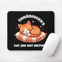 Grappige Schattigee Shrodinger's Cat (Niet storen)