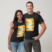 Grappige Schattigee Tijger Matching Couples Hallow T-shirt (Unisex)