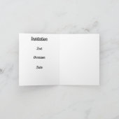 Grappige Schattigee uitnodiging (Binnen)