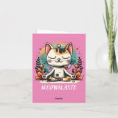 Grappige Schattigee uitnodiging (Achterkant)