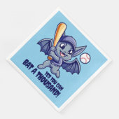 Grappige Schattigee vleermuis Ja Je kunt een duize Servet (Hoek)