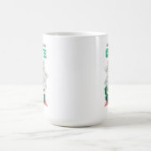 Grappige Schattigee Yoga Kat Koffie Mok, Kattenlie Koffiemok (Center)