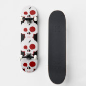 Grappige schedel cartoon monster persoonlijk skateboard (Voorkant)