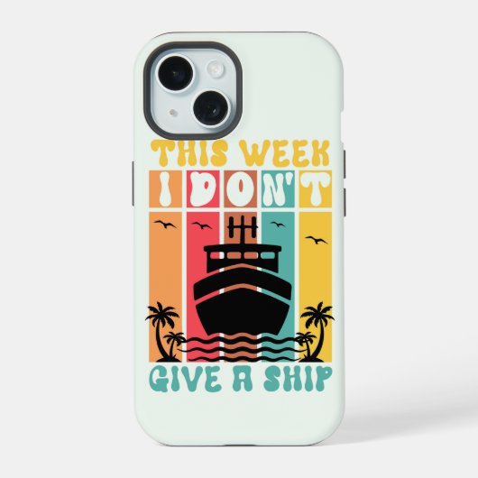 Grappige scheepvaart quote cadeau iPhone 15 case (Achterkant)