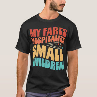 Grappige Scheet Papa Citaat Mijn Scheten Hospitali T-shirt