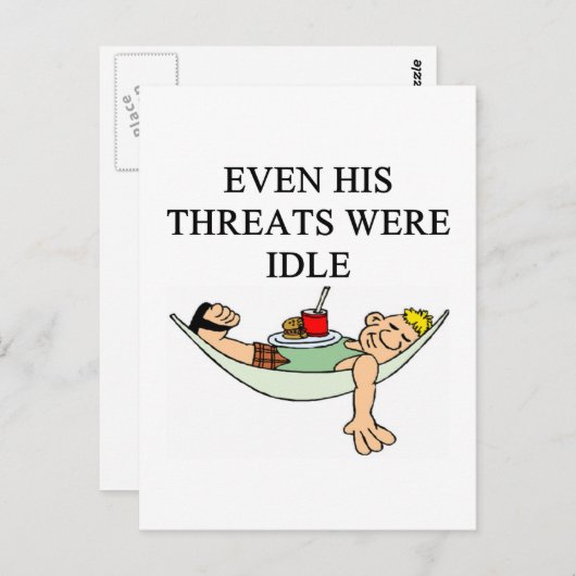 grappige scheiding briefkaart (Voorkant / Achterkant)