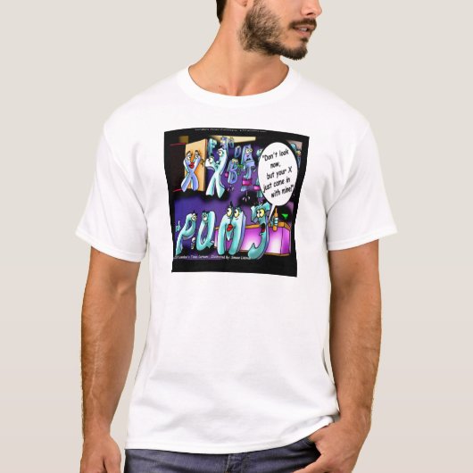 Grappige Scheidings Mijn Ex & De Jouwe T-shirt (Voorkant)