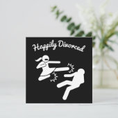 Grappige scheidingsgeschenken uit sympathie kaart (Staand voorkant)