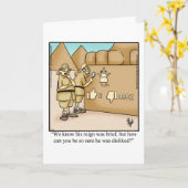 Grappige scheidingshumor groetkaart voor haar kaart (Gele Bloem)