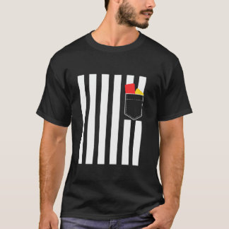 Grappige scheidsrechter fancy dress Halloween kost T-shirt