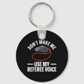 Grappige Scheidsrechter Kunst voor Mannen Vrouwen  Sleutelhanger (Voorkant)