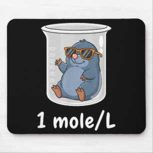 Grappige scheikunde 1 Mol L Muismat