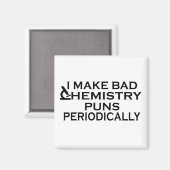 Grappige scheikunde citaten voor chemicus magneet (Voorkant / Achterkant)