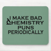 Grappige scheikunde citaten voor chemicus muismat (Voorkant)