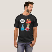 Grappige scheikunde leraar Ik denk dat je T-shirt (Voorkant volledig)